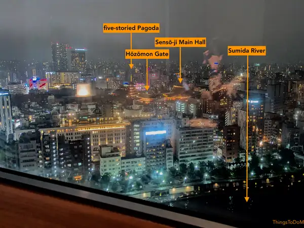 View from the Asahi Sky Room