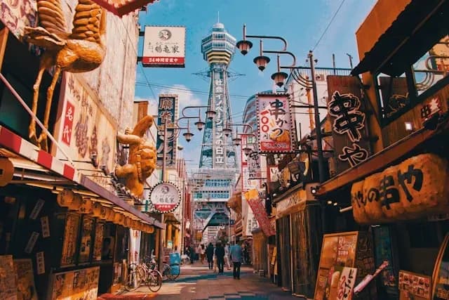 Osaka city image