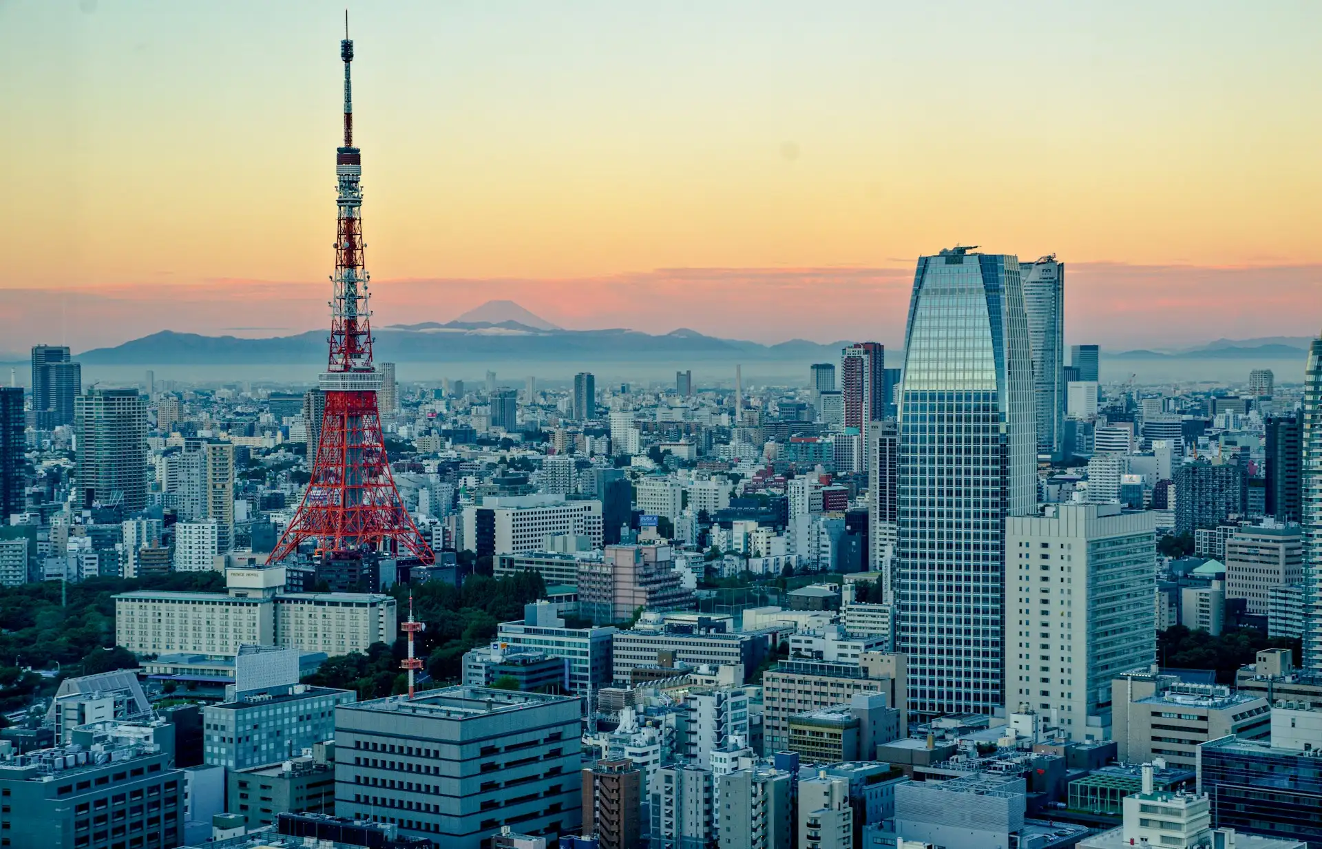 Tokyo's skyline